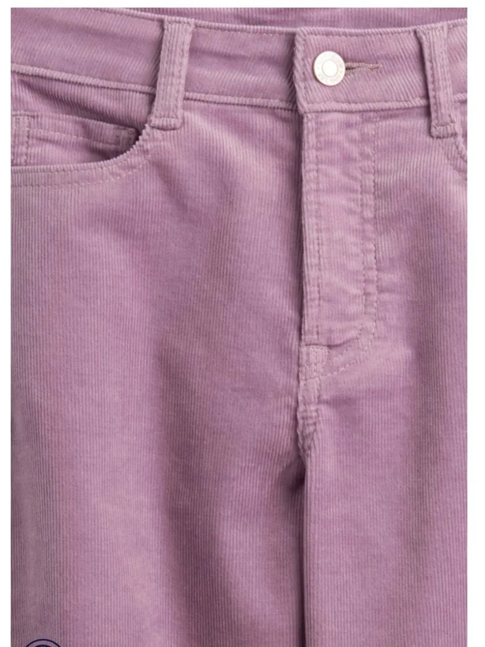 NWT Girls Corduroy Barrel Pants Amethyst Purple Size 10
